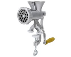 Store_8 - Handmatige vleesmolen - Vleesmolen en worstmaker - Aluminium - Worstvulbuis - Voor het…