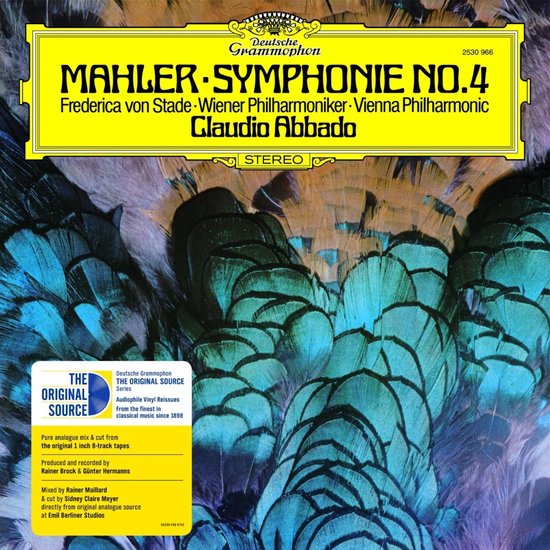 Frederica Von Stade, Wiener Philharmoniker, Claudi - Mahler: Symphony No. 4 (LP)