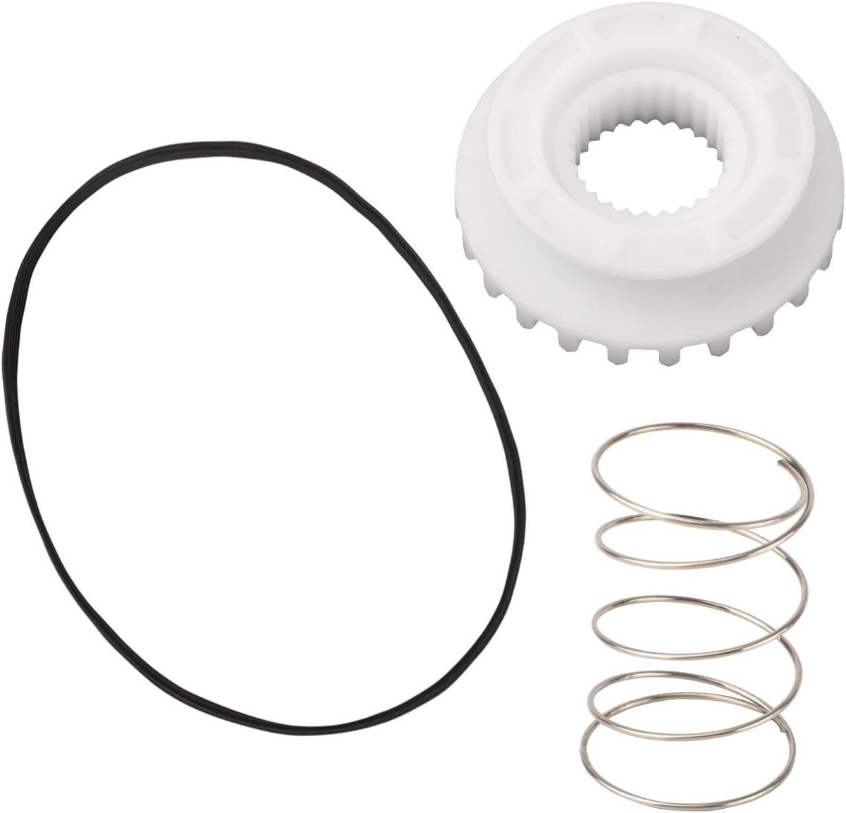Wasmachine Koppeling Kit - Reparatieset Trommel - Wasmachine Reparatie - Volledige Vervangingsset - Standaard Maat - Wit Zilver Zwart