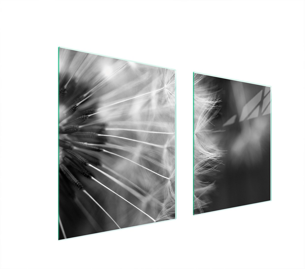 TMK ArtDeko - Snijplank - Glas - Bloemen - 85x52 cm - Veelkleurig