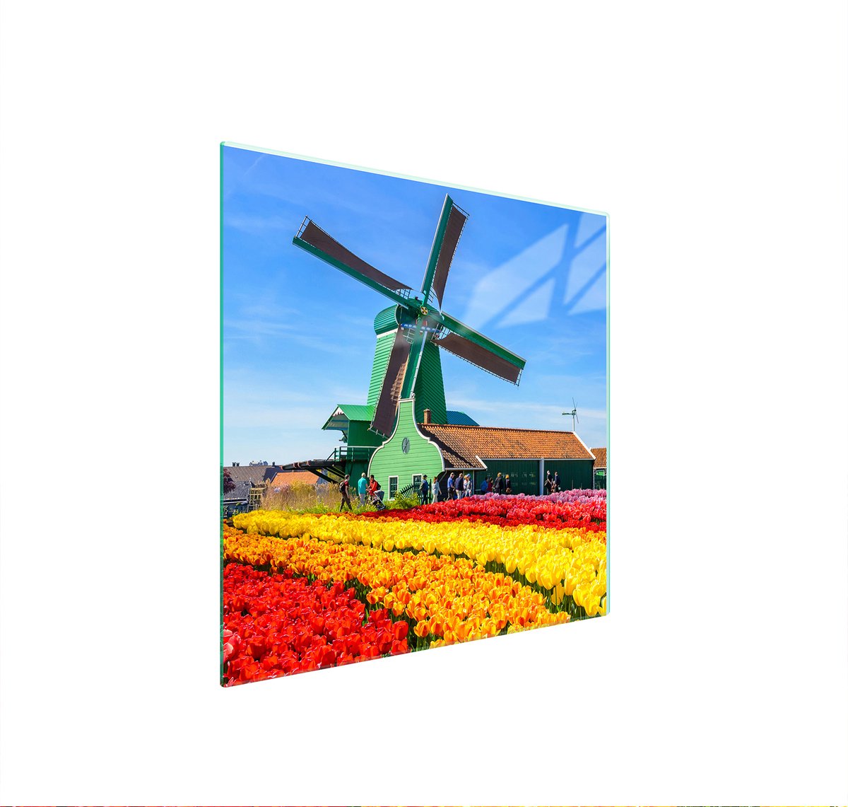 TMK ArtDeko Serie - Snijplank - Beschermpaneel - 50x52 cm - Veelkleurig