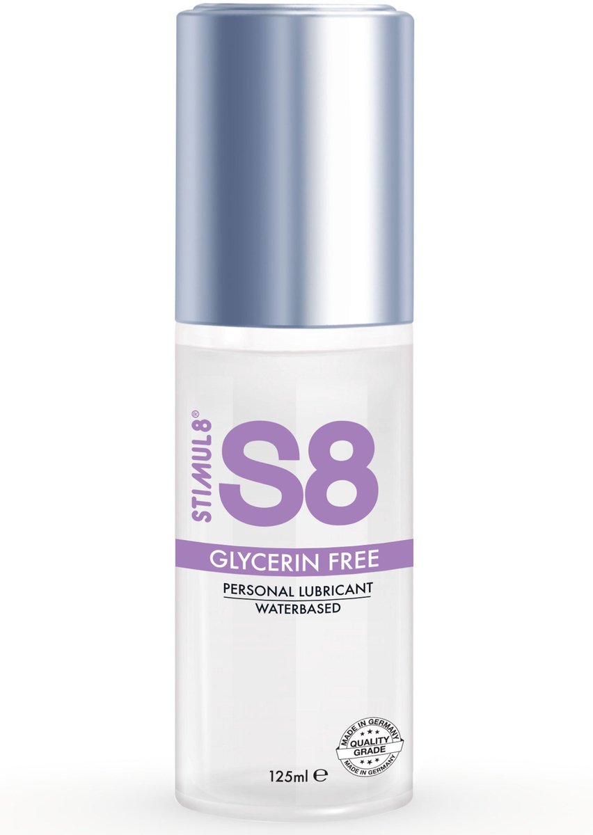 S8 Glycerine Free Glijmiddel 125 ml