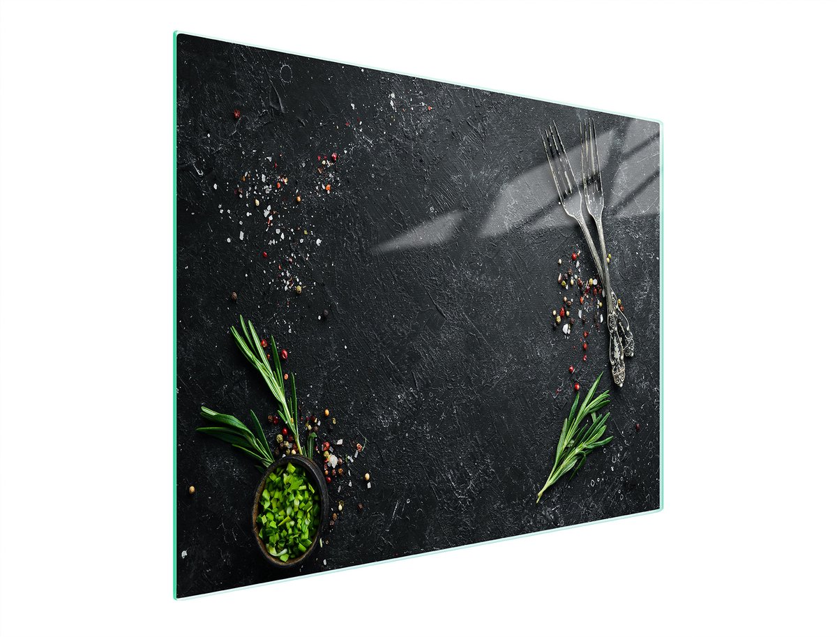 TMK ArtDeko - Snijplank - 52x30 cm - Glas - Antislip