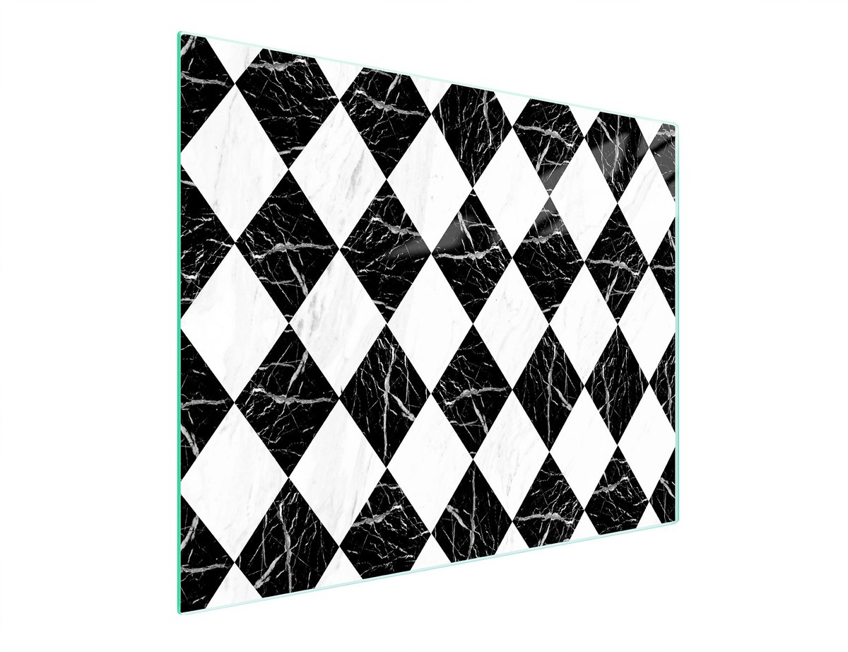 TMK ArtDeko - Glazen Snijplank - 52x30 cm - Mozaïek - Gehard Glas