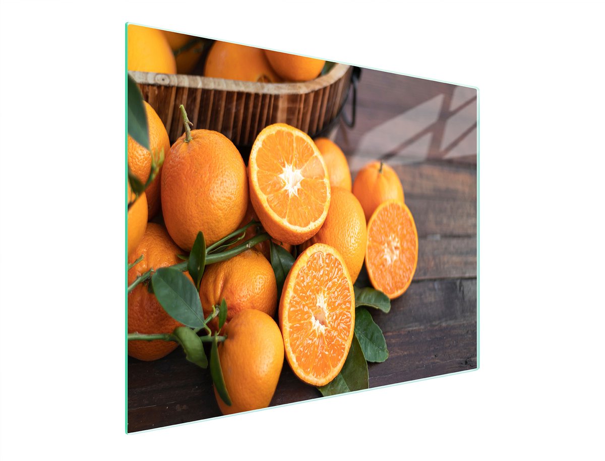 TMK ArtDeko - Snijplank - 52x30 cm - Glas - Antislip - UV-Print