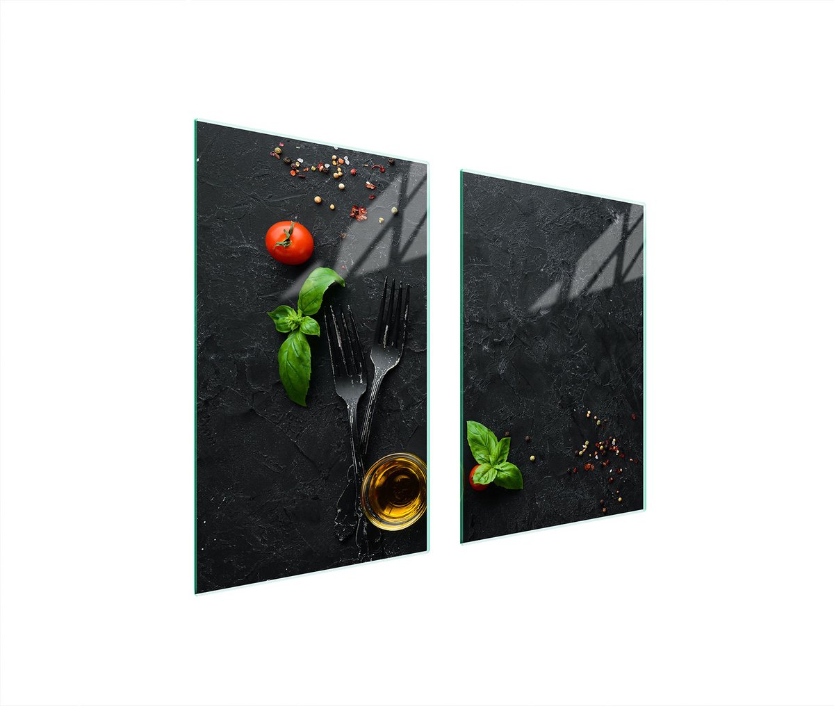 TMK ArtDeko - Snijplank & Beschermplaat - 65x52 cm - Glas - Lüper