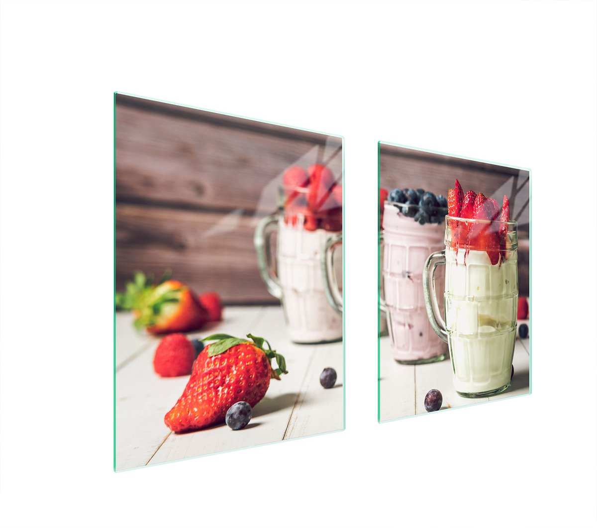 TMK ArtDeko Serie - Snijplank van Gehard Glas - 85x52 cm - Decoratief - Multifunctioneel