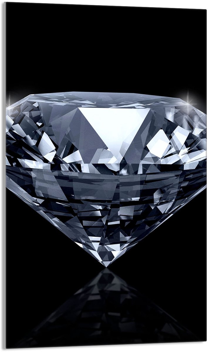 TMK ArtDeko - Snijplank Glas - 30x52 cm - Diament - Hartvormig