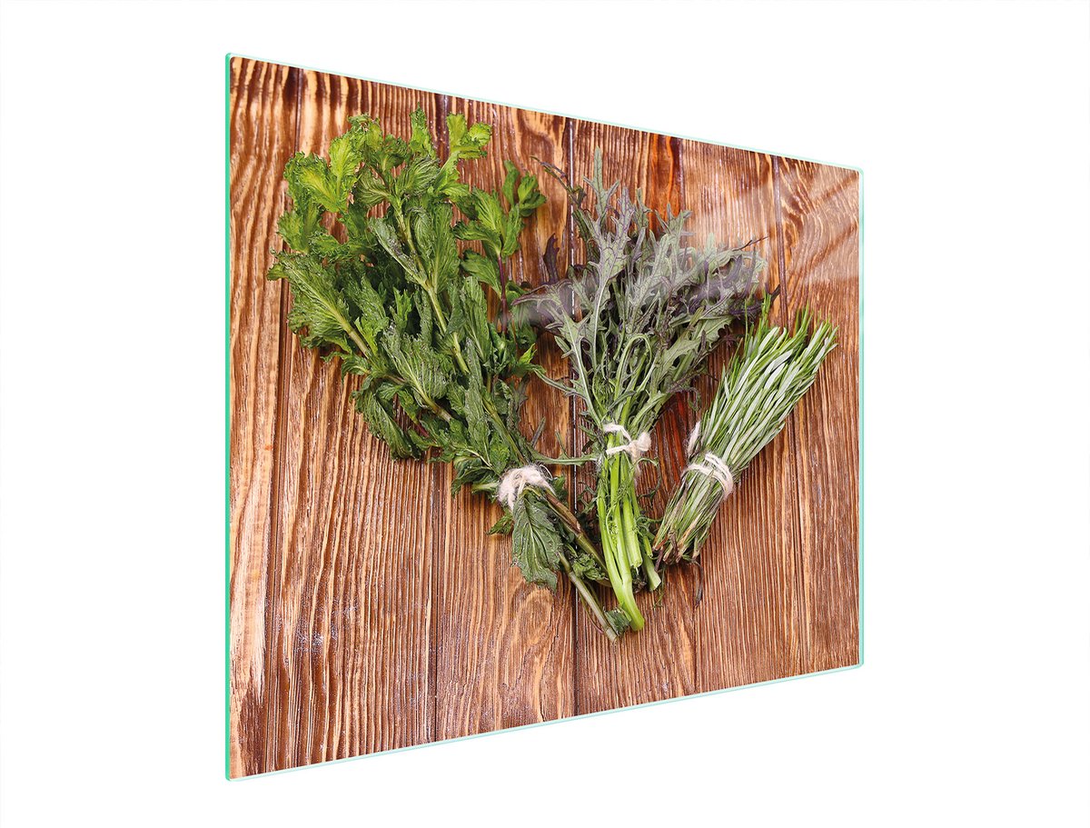 TMK ArtDeko - Snijplank - Rozemarijn - 52x40 cm - Gehard Glas