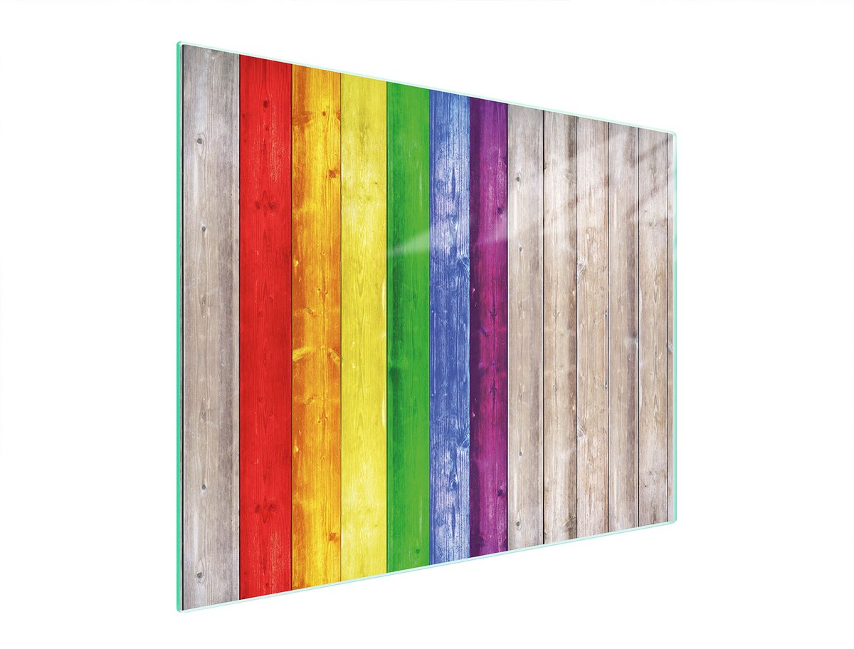 TMK ArtDeko - Snijplank - 52x40 cm - Gekleurd - Gehard Glas - Antislip