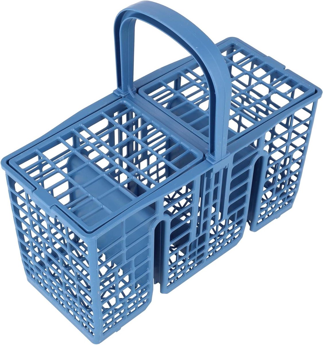 Bestekmand Vaatwasser - Bestekhouder Bestekbak - Vaat Schoonmaken - Lichtblauw Design - 228mm x 105mm x 120mm - Blauw