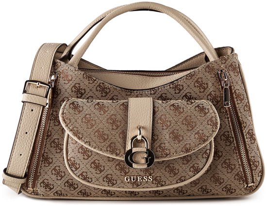 Guess Jessa Medium Handtas Dames - Imitatieleer - Print | bol