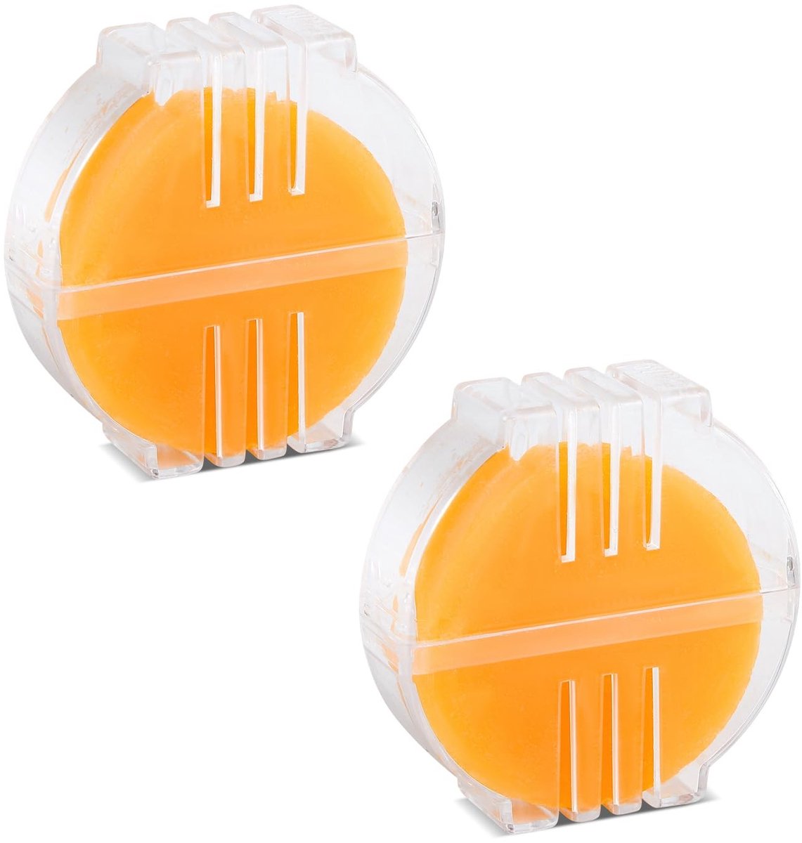 Allecto - Bijenwas Draadconditioner - Draadwas voor Handnaaien - Geel - Verstevigingsdraad - Ideaal voor Quilten - 2 stuks met opbergdoos