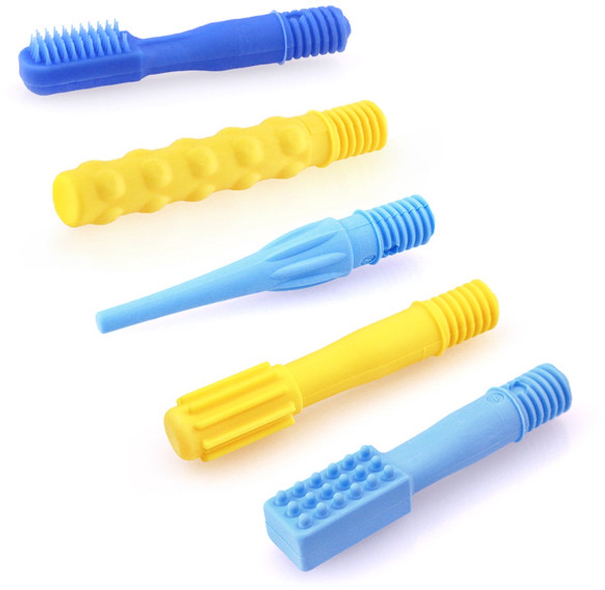 ARK Therapeutic sensorisch speelgoed Brick Tip Z-Vibe blauw zeer stevig.