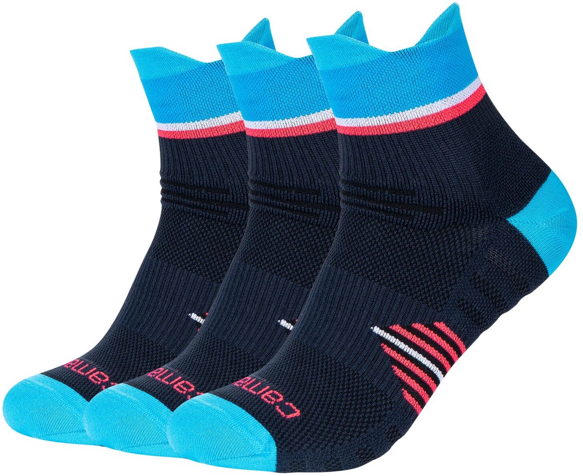 camano, Sportsokken, functionele sokken, multipack, 3-pack, 3 paar sokken, anatomische pasvorm, hardlopen, wandelen, sportief actief, aangenaam voetklimaat, functioneel garen.