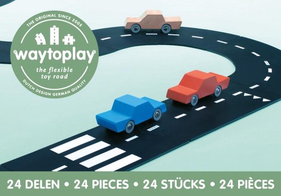 Waytoplay Highway, de flexibele autobaan (24 delen) - binnen en