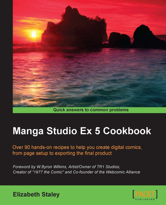 Manga Studio EX 5 Cookbook - cover