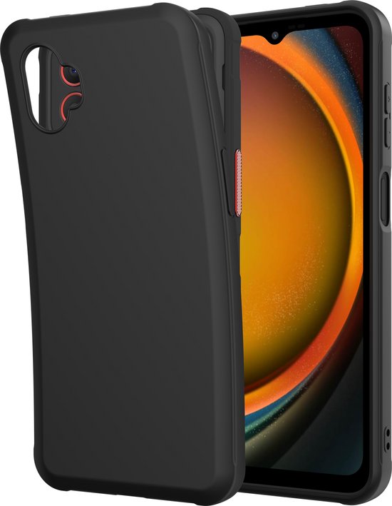 Just in case Soft Design Samsung Galaxy Xcover7 Pro Back Cover Zwart