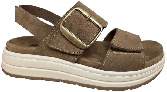 Rohde 5696 77 Sandalen Bruin Suede Dames - Bruin - 36