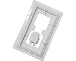 Zonnepaneel Houder - Montage Hoek - Camper Boot Dak - Boorvrije Installatie - 7 Stuks Set - Wit