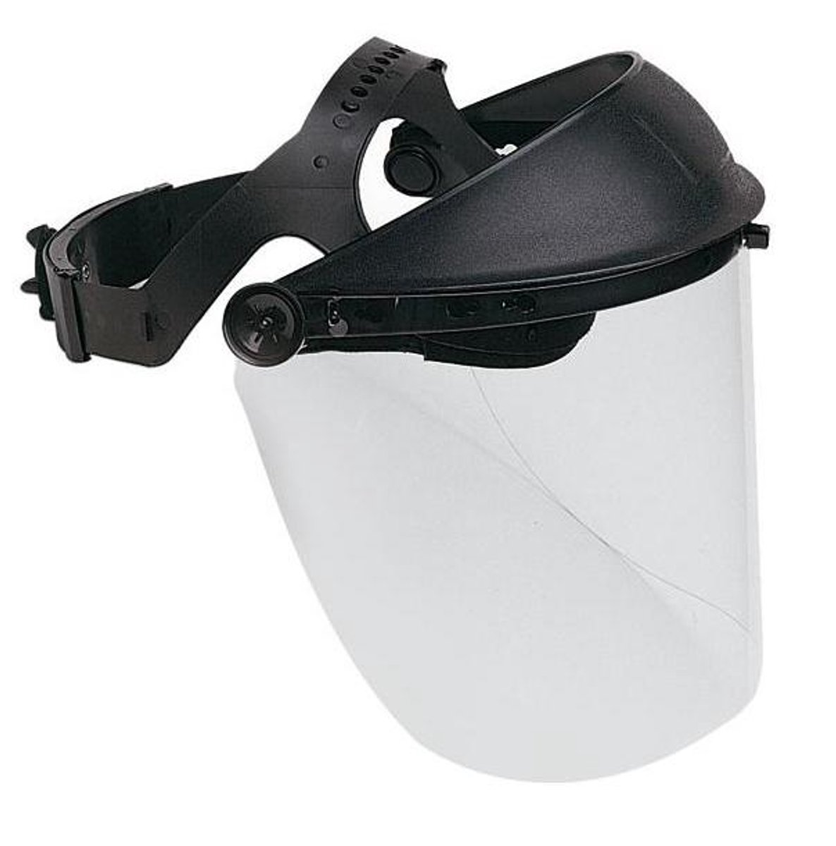 Oleo-Mac Professionele Gelaatsbescherming - Polycarbonaat Vizier - Helder & Anti-Condens - IP-Gecertificeerd EN 166 B - Lichtgewicht Gezichtsmasker voor Tuin en Bosbouw - 8026619046576