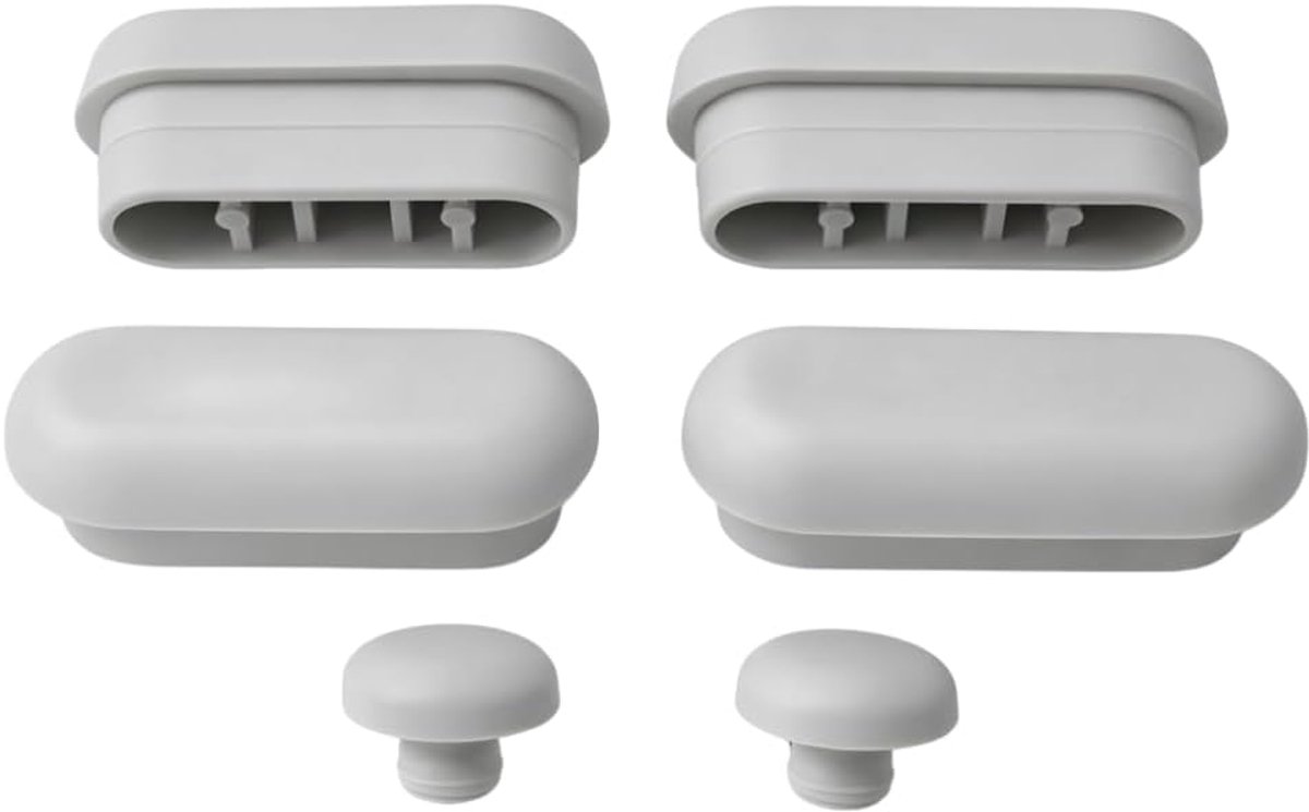 Toiletbril rubbers - Toiletbril onderdelen - Toilet reparatie - Set van 6 stuks - Diverse maten