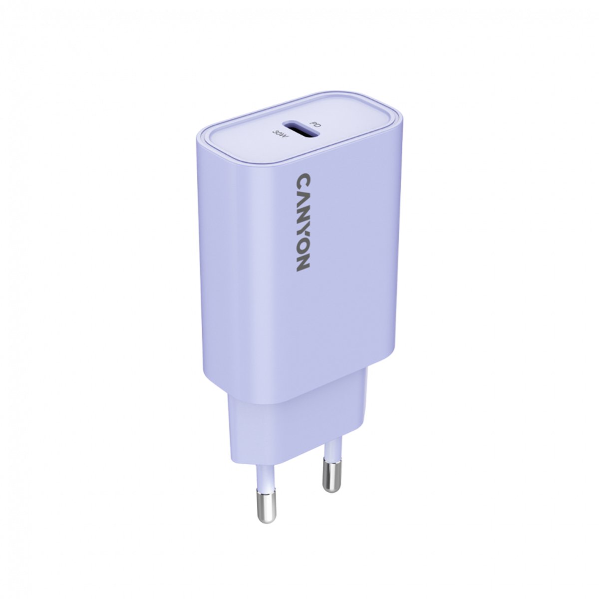 Canyon OnCharge 30CL Serie - Oplader - 30W Power Delivery - USB-C - Smart Protectie - Violette
