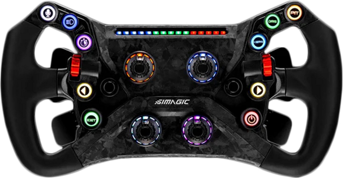SIMAGIC GT NEO Serie - Racing wheel - 300mm - QR50 - Magneetflippers