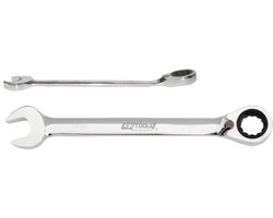 Awtools - Gereedschapsleutel - 19mm - Ratelsysteem - CrV Staal