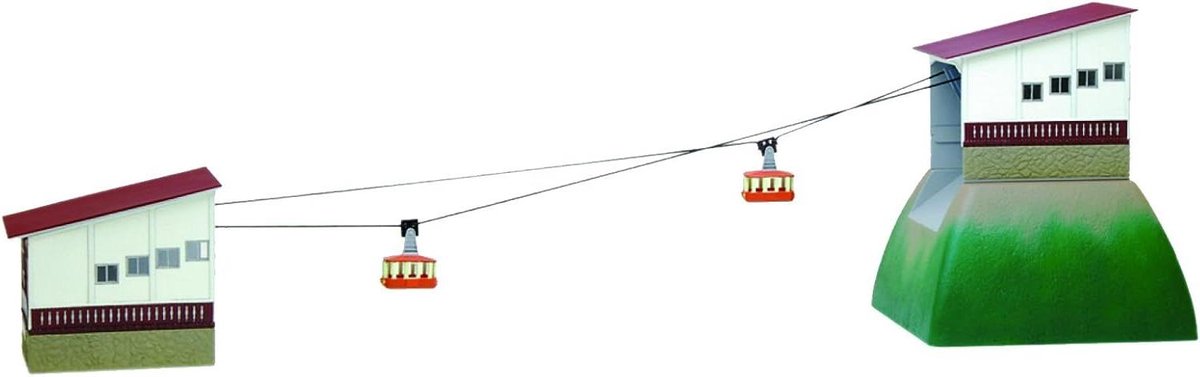Modelbouw Station - Hobby Materiaal - Modelspoorbaan Aanleg - Gedetailleerd Ontwerp - Grijs