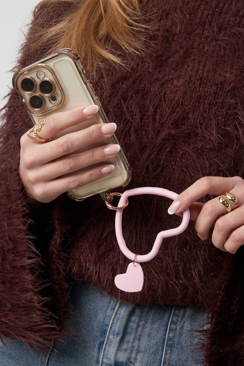 Telefoonaccessoire love link-zwart - Groente