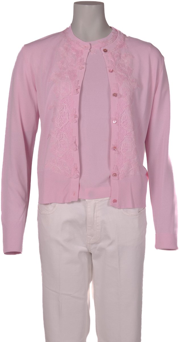 Ermanno Scervino - Cardigan - Roze - L (40)