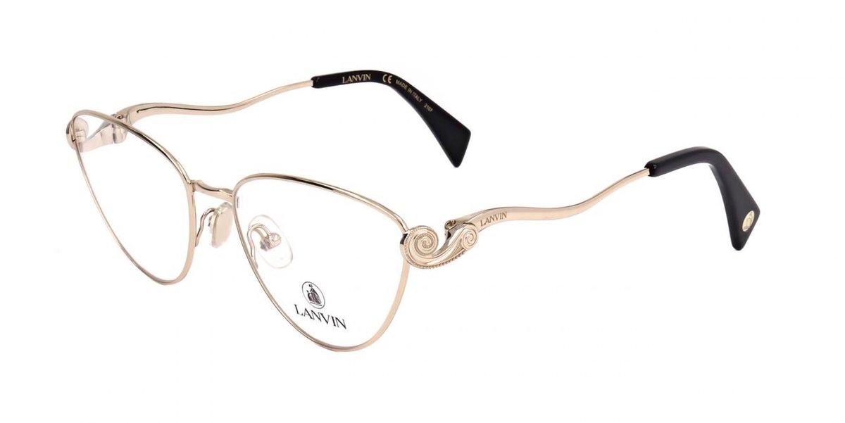 Lanvin LNV2110 Yellow gold 54/17/140 WOMAN Brilmonturen