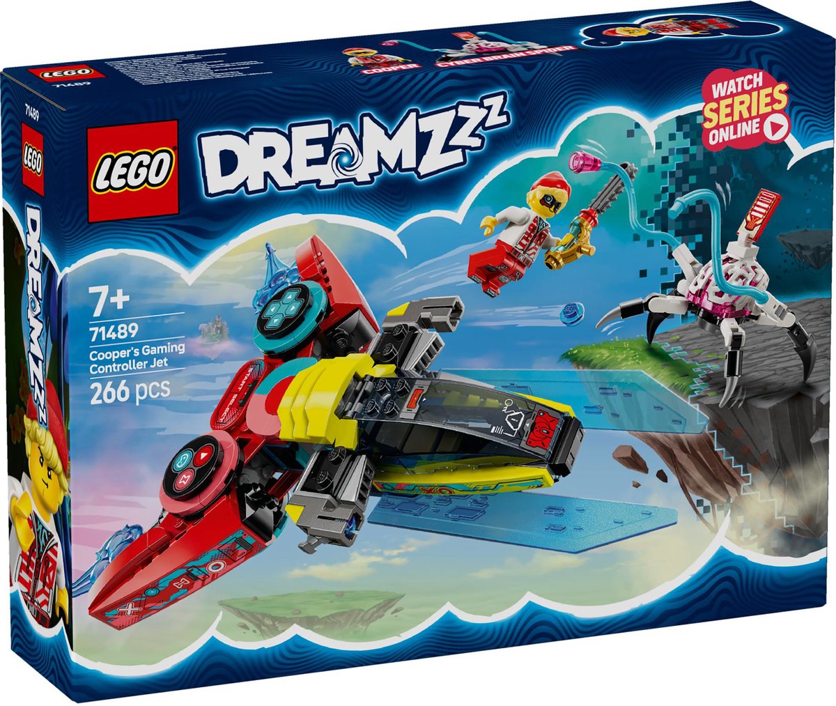 LEGO 71489 Dreamzzz Coopers controllervliegtuig