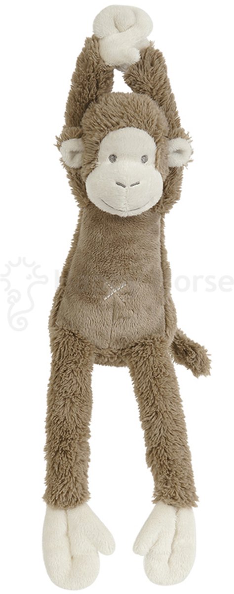 Happy Horse Aap Mickey Muziekknuffel - Bruin - Baby cadeau — afbeelding 5
