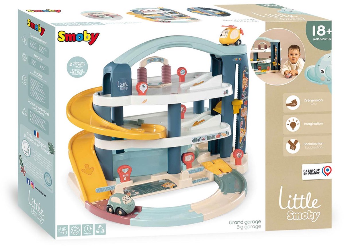 Smoby - Little Smoby - Garage - Eerste Speelgoedgarage — afbeelding 10