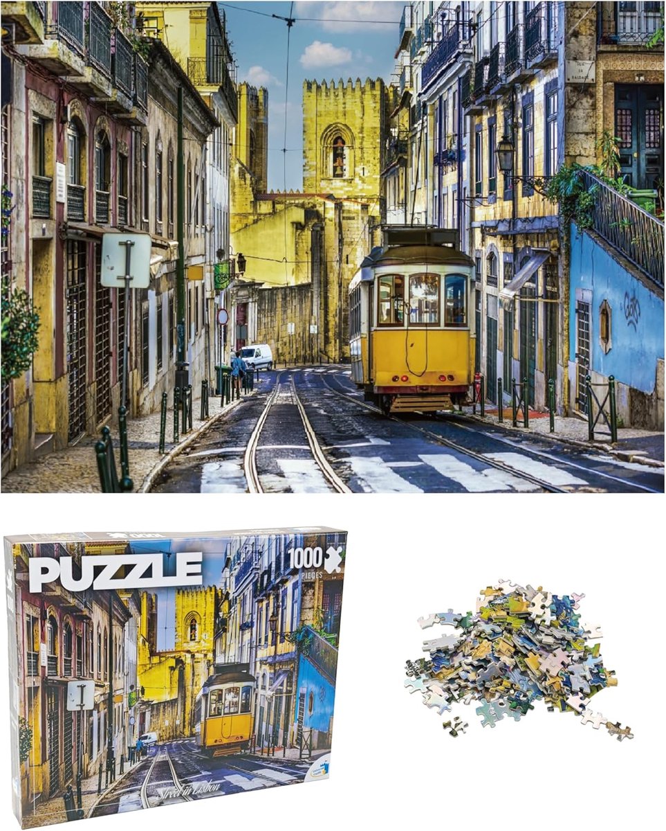 1000 Stuks Puzzel - Landschap Panorama - Ontspanning Thuis - Luxe Geschenkdoos - 68.6 x 50.8 cm