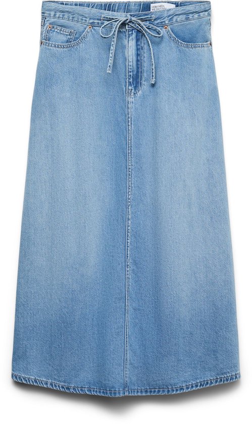 VERO MODA - JUPE VMHILLA MR WIDE 7/8 DNM LI3133 - Femme - Jupes