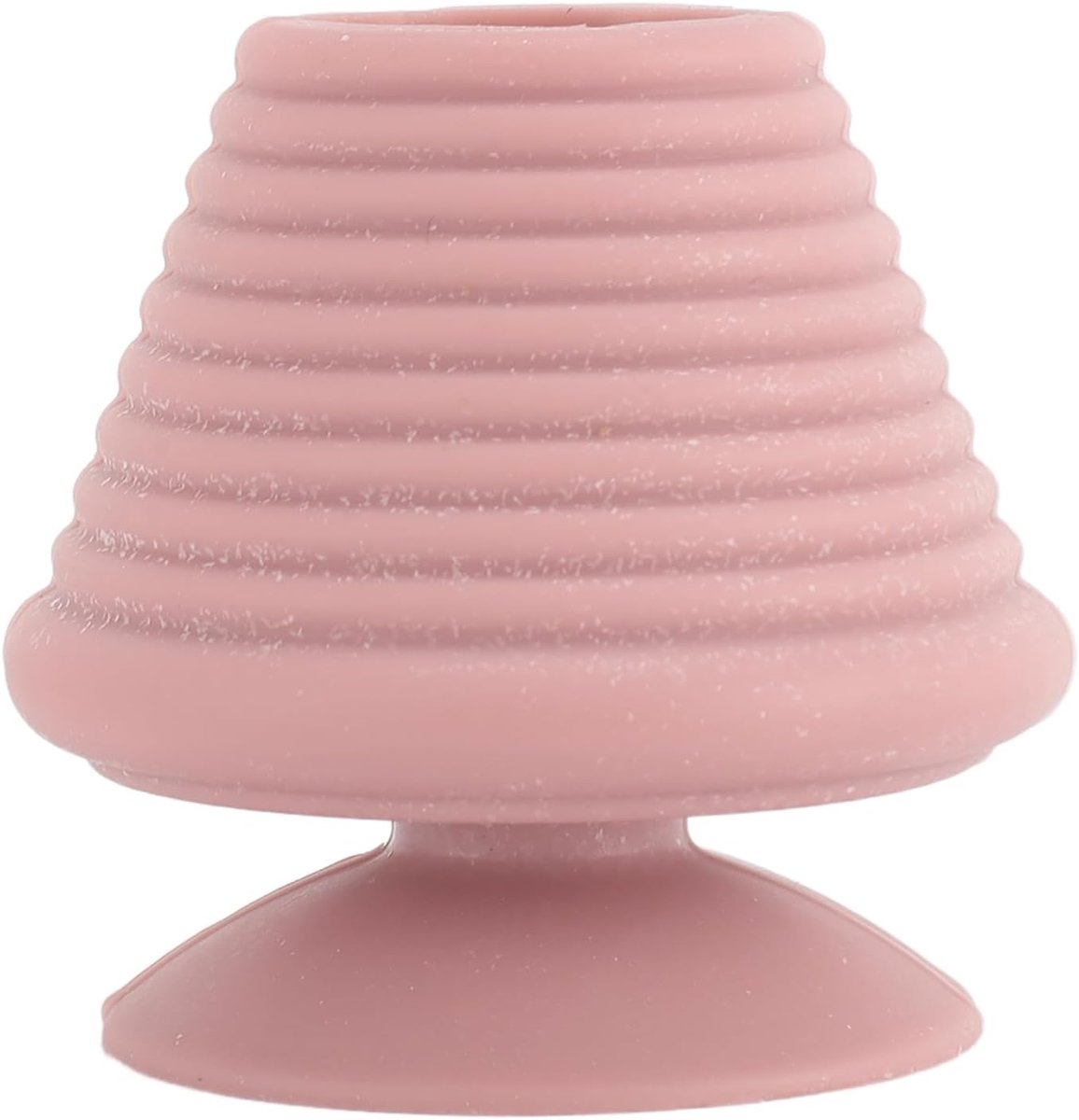 Badkuipstop Overloop - Badplug Siliconen - Voorkomt Overstroming - Met Zuignap Bevestiging - 18 x 10 x 5 cm - Roze