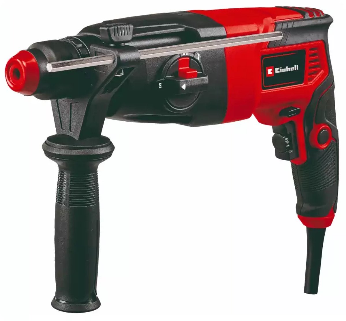 Einhell Elektrische Boorhamer TC-RH 620 4F - 620 W - Aantal slagen 5.200 /min - 2,2 J - SDS-Plus - Pneumatisch slagwerk - 4-functies: boren/hamerboren/Beitelen met of zonder beitelslot - Incl. Transport-/Opbergkoffer