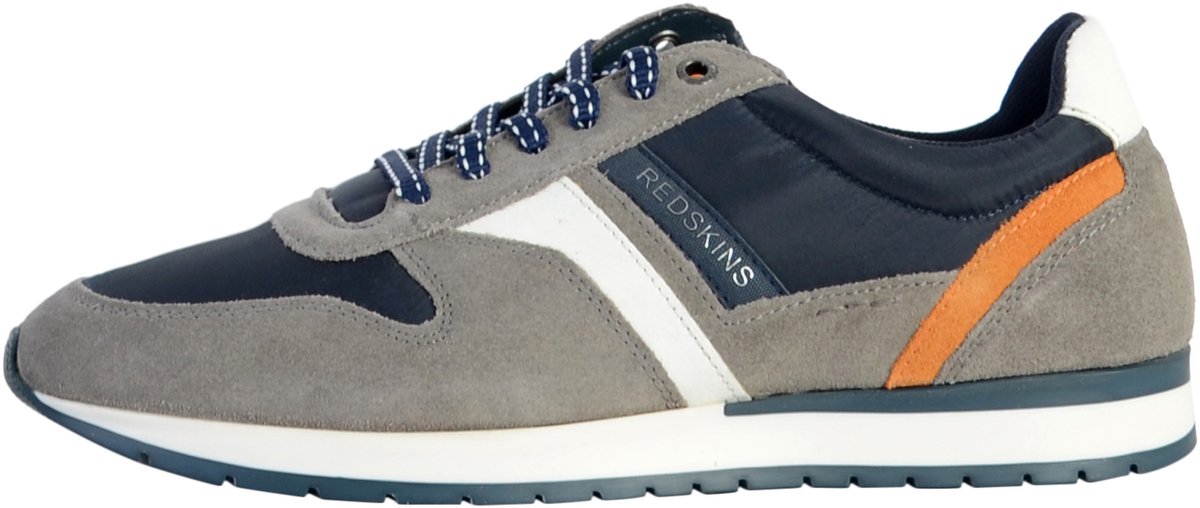 Nixor platte leren sneakers