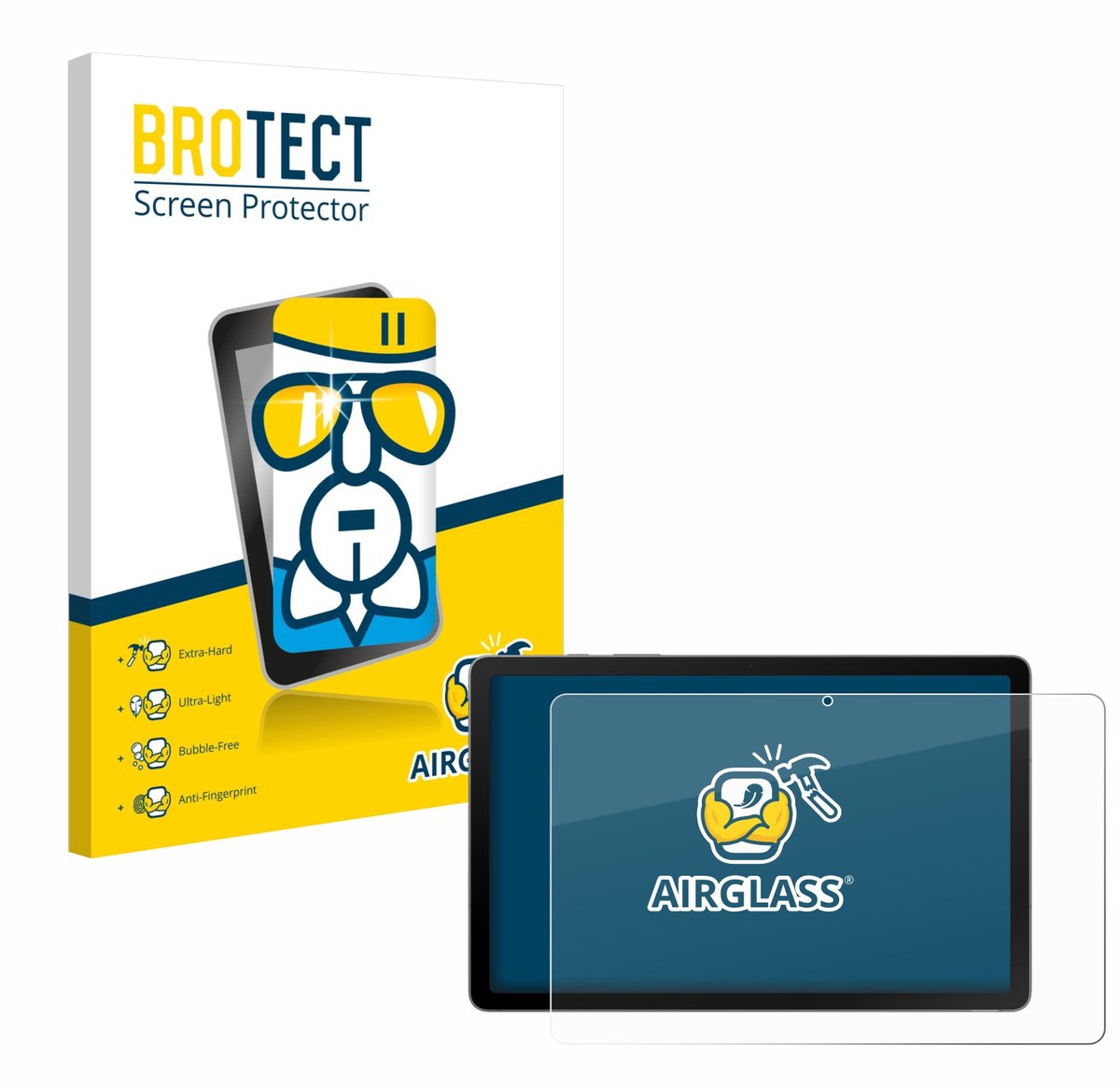 Screenprotector voor Samsung Galaxy Tab S10 Lite 5G Beschermglas transparant