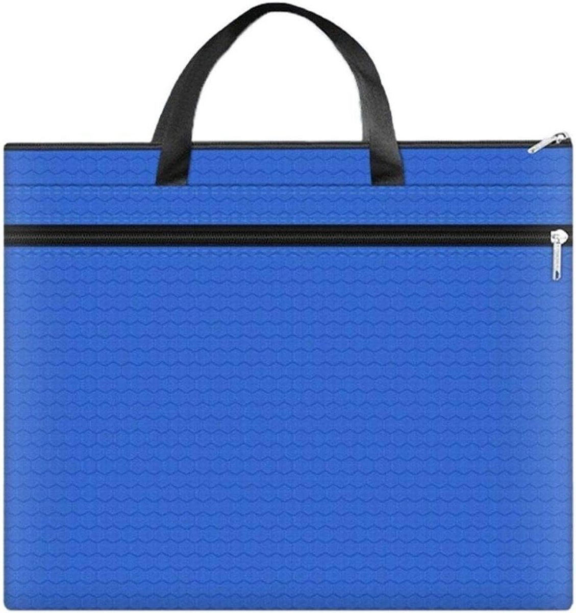Tekening Opslag Tas - Portfolio Organizer - Kunst Opslag - Grote Capaciteit - A3 Formaat - Blauw