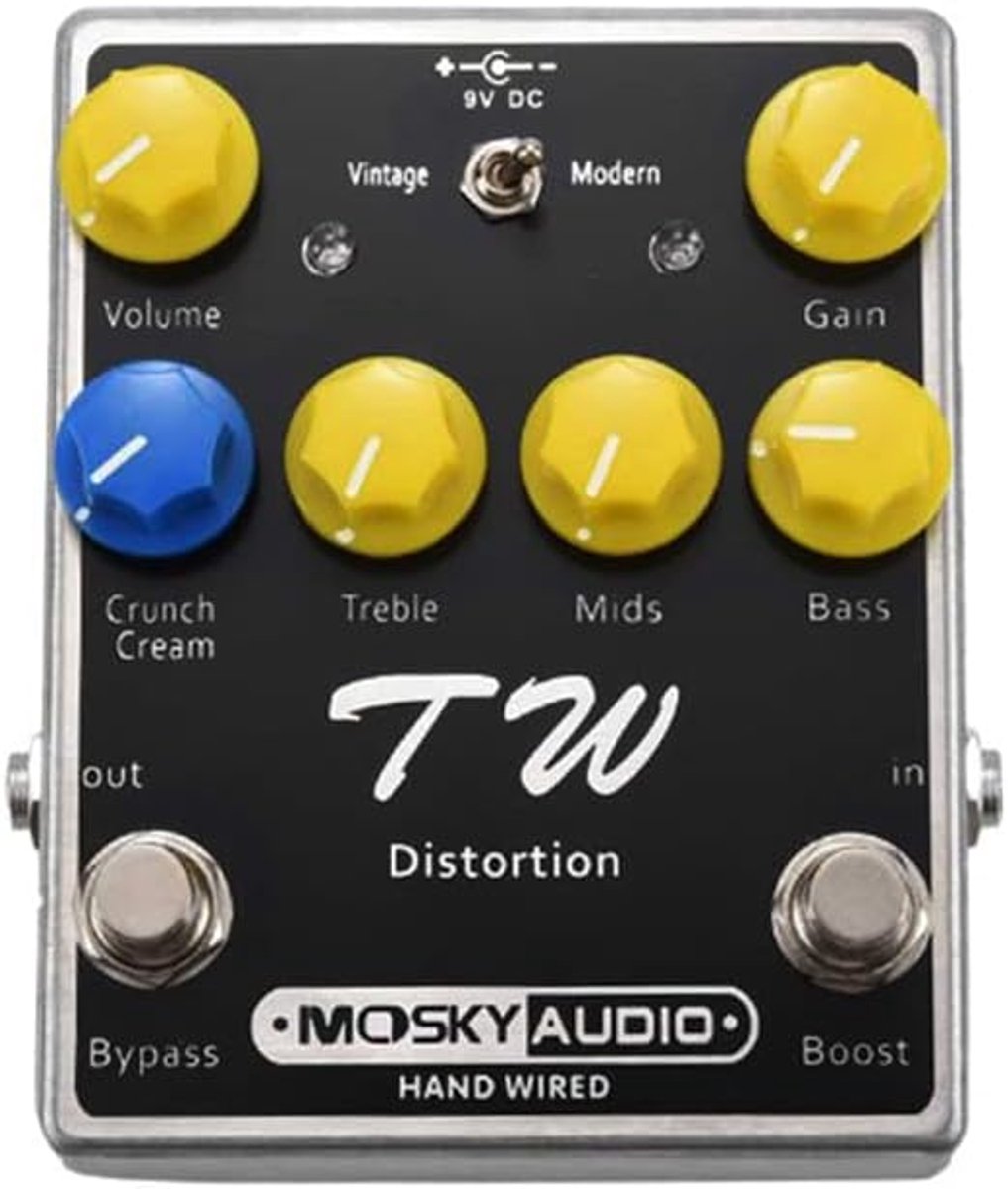Gitaar Distortion Pedaal - Effect Pedaal - Gitaar Spelen - Twee Stemmen Hard Brutal