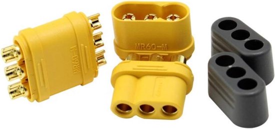 Cable XT60i a terminal O Conector hembra 10AWG Conector O Cable de