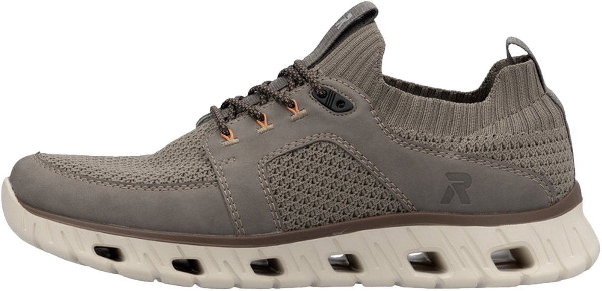 Lage leren sneakers
