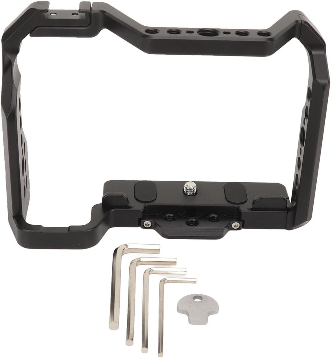 Camerakooi - Video Rig - Stabilisatie Film - Volledige Bescherming - 1/4 3/8 Inch - Zwart