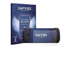 Savvies - Glas Screenprotector voor ASUS ROG Ally X (2024) - Gehard Beschermglas 9H 2 Stuks