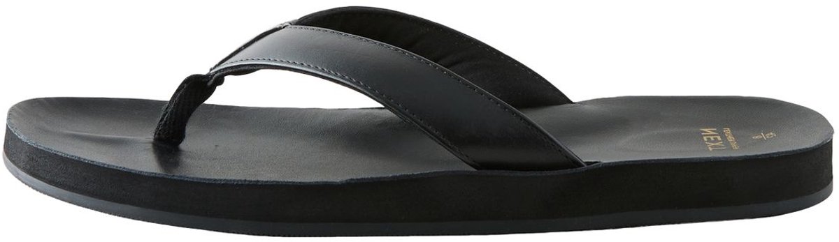 Next - Heren - Leren slippers - Zwart