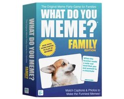 Vedes familiespel kaartspel What Do You Meme? Family Edition - grappig gezelschapsspel.